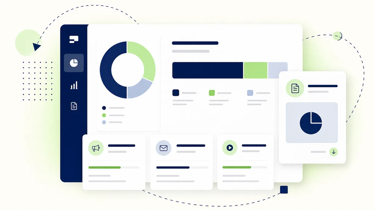Search landscape report combining coverage and channel summaries